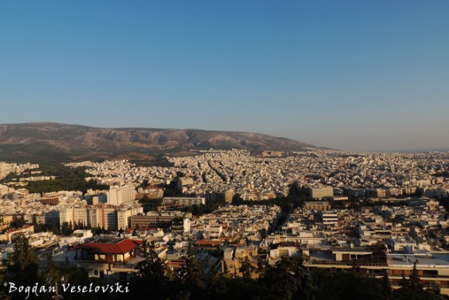 View of Athens from Mount Lycabettus