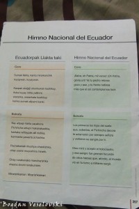 National anthem of Ecuador (Quechua & Spanish)