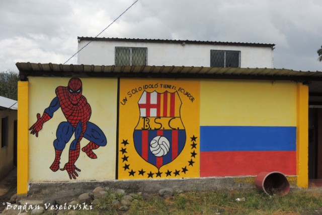 Ecuador, Barcelona & Spider Man
