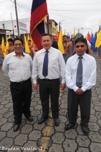 Marcelo Macas, Alcides Chuva & Dionisio Guaman