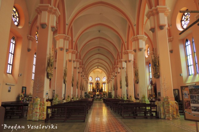 Interior of San Miguel Church