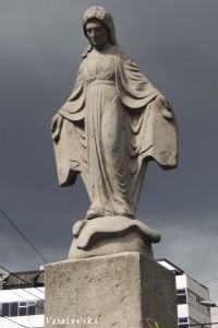Virgin monument