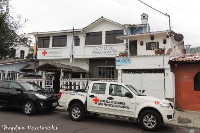 Joaquín Pinto E4-169 - Cruz Roja Ecuatoriana; La Casa del Voluntariado