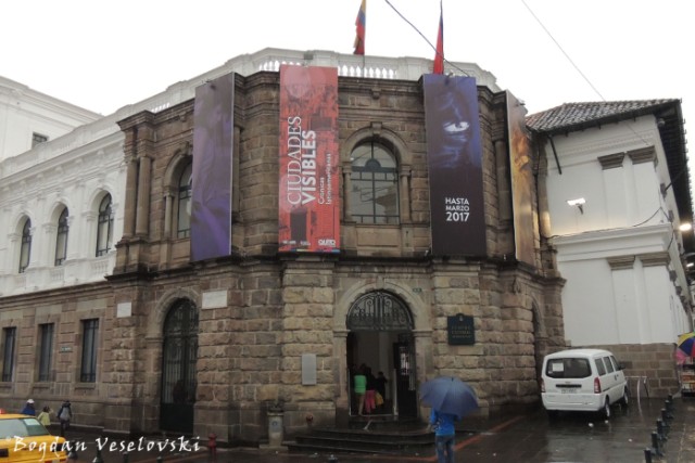 Centro Cultural Metropolitano - Alberto Mena Caamaño Museum's entrancee